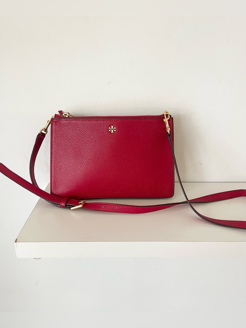 Tory Burch Red Crossbody Bag